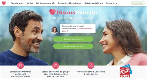 site de rencontre disons demain|Site de rencontre Français pour retrouver lamour